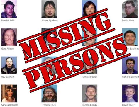 The Missing Person Clearinghouse. . Alaska missing persons list